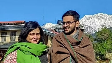 Banojyotsna Lahiri and Umar Khalid