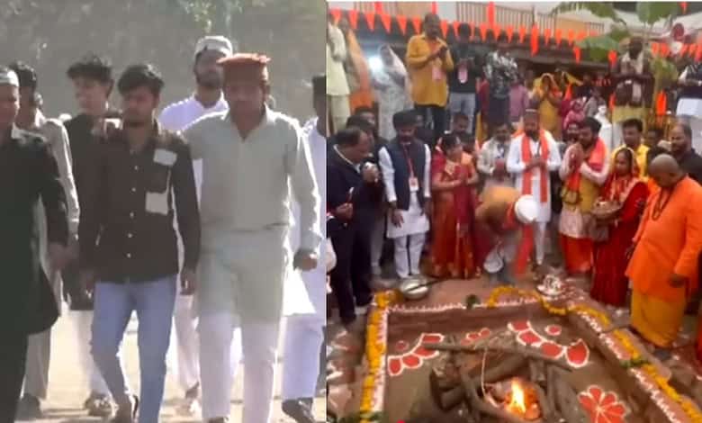 Bhojshala Hindus perform puja, Muslims offer namaz