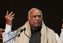 Congress president Mallikarjun Kharge