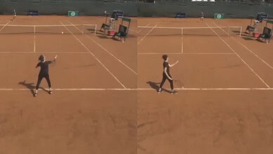 Egyptian tennis player goes viral for losing in 38 minutes with 6-0, 6-0 and 20 double faults