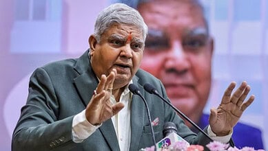 Former Vice President Jagdeep Dhankar