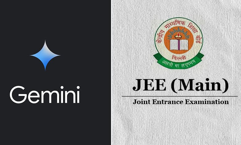 Google announces free JEE Main mock test service on Gemini