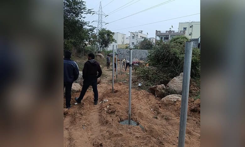 HYDRAA protects 12 acres of govt land in Gandipet