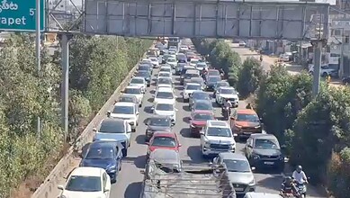 Heavy traffic chokes Vijayawada-Hyderabad highway