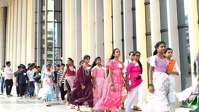 GHMC organizes an exposure visit for the children of sanitation workers at the IIT Hyderabad campus, Kandi.
