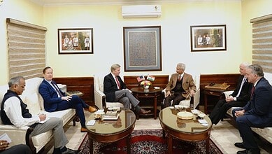 External Affairs Minister S Jaishankar discusses India-US relations with a three-member American Congressional delegation