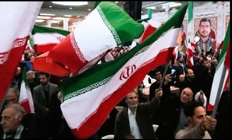 People protest in Iran