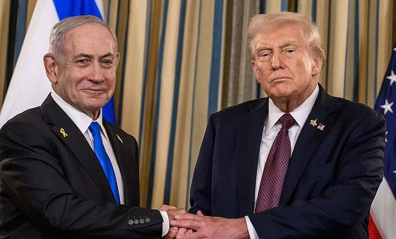 Israeli Prime Minister Benjamin Netanyahu (left) and US President Donald Trump (right) (Official White House photo)