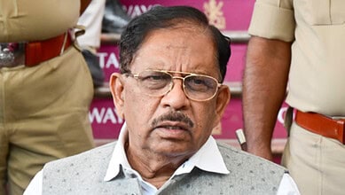 Karnataka Home Minister G Parameshwara