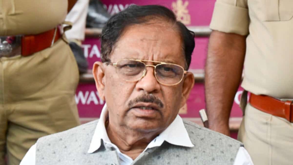 Karnataka Home Minister G Parameshwara