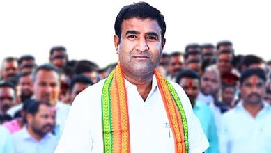 Congress party's in-charge for Balkonda M. Sunil Kumar