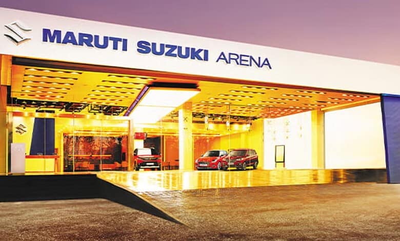 Maruti Suzuki Arena cars showrrom