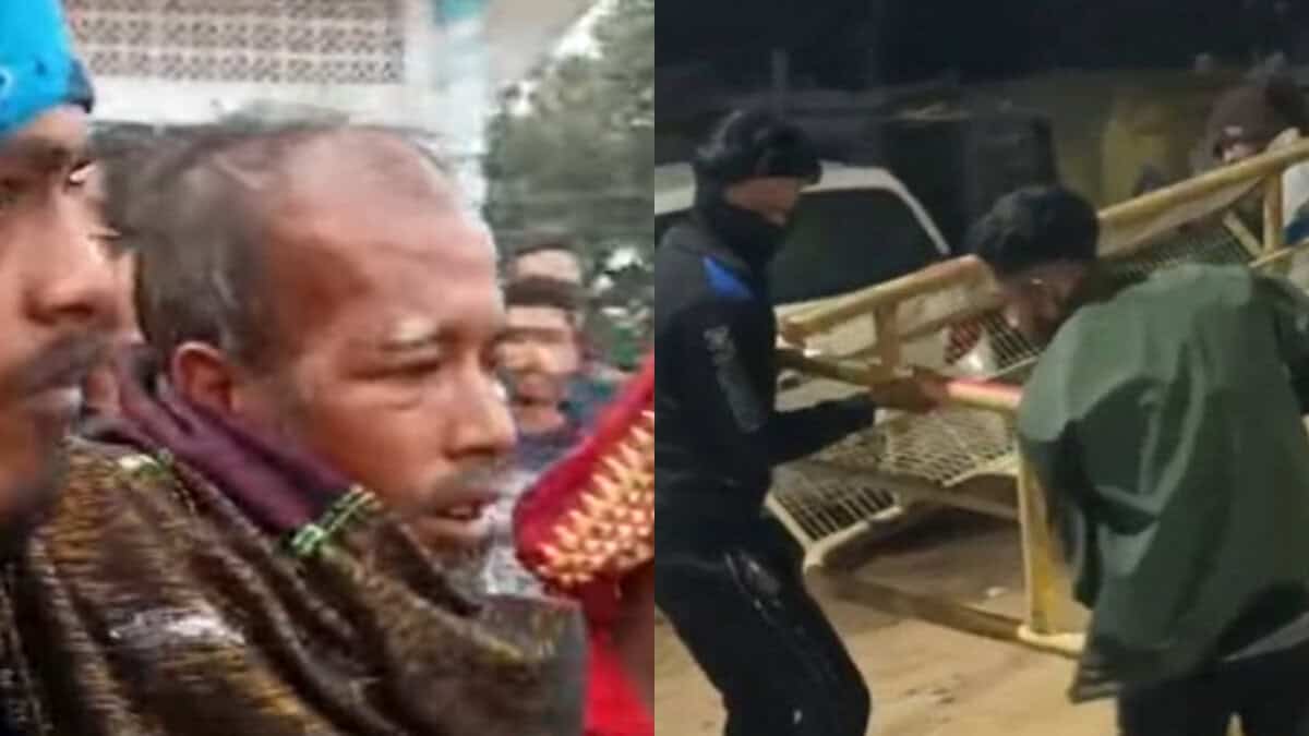Muslim auto driver Didar Hossain attacked by mob after asking his name, protestors thrash police