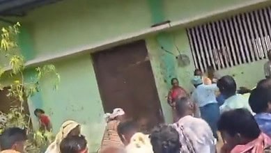 Farmers in Telangana's Nagarkurnool hurled cow dung at each other over urea distribution.