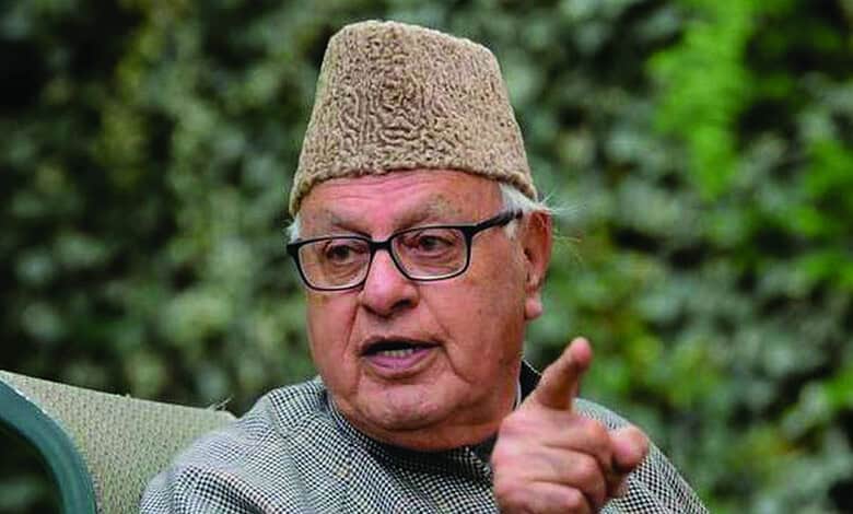 National Conference President Farooq Abdullah
