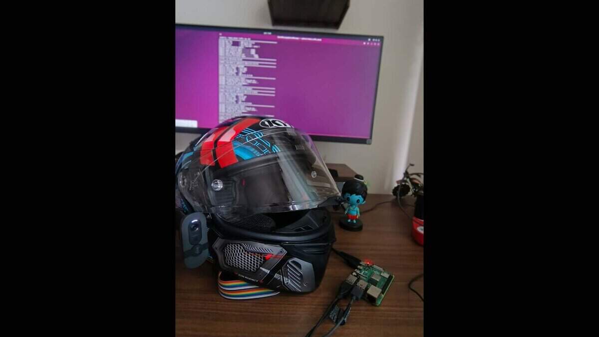 AI Helmet built by a Bengaluru techie