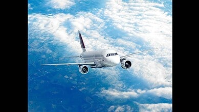 An image of an aero plane used for representational purposes