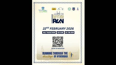 Hyderabad Heritage Run to be held ton February 22
