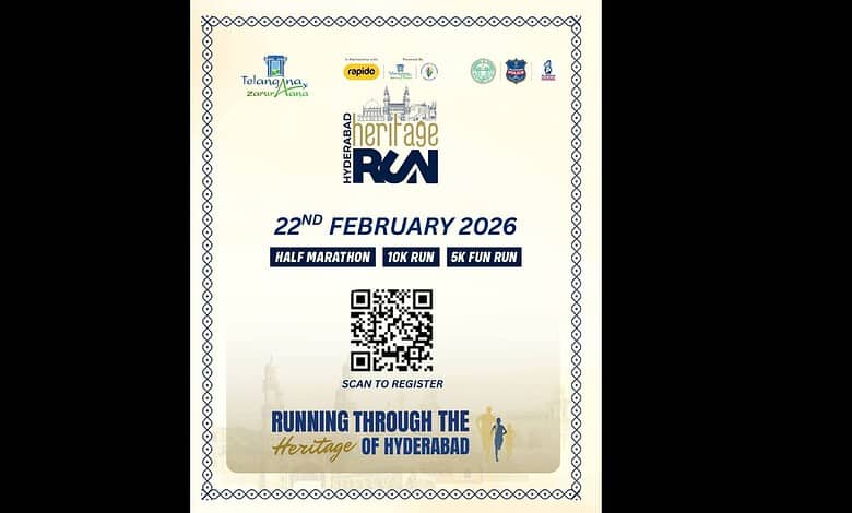 Hyderabad Heritage Run to be held ton February 22