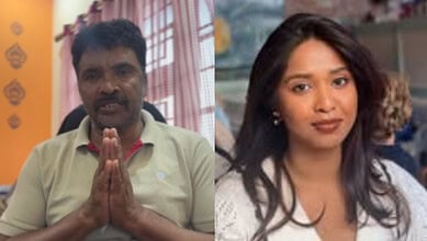 Nikitha Godishala and her father, Anand Godishala