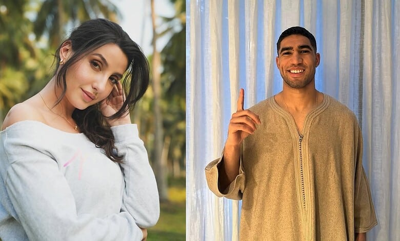 Nora Fatehi and Achraf Hakimi
