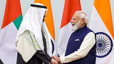 PM Modi with UAE President