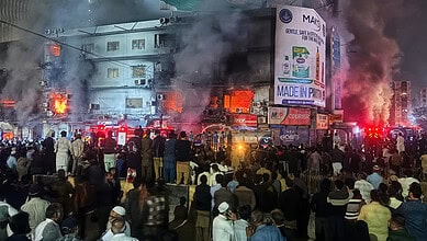Pakistan Shopping Mall Fire