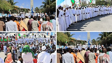 People protest in Somalia against Israel's recognition of Somaliland