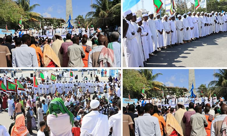 People protest in Somalia against Israel's recognition of Somaliland