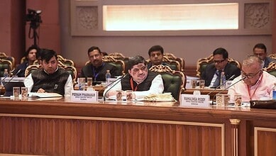 Telangana Transport Minister Ponnam Prabhakar at Transport Development Council meet in Delhi