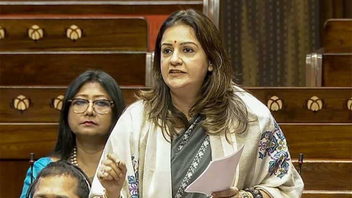 Shiv Sena (UBT) MP Priyanka Chaturvedi