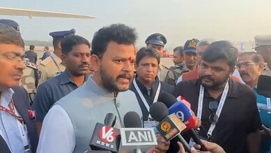 Civil Aviation Minister K Rammohan Naidu