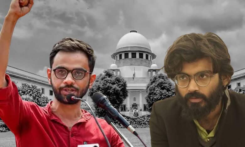 SC rejects bail pleas of Umar Khalid, Sharjeel Imam