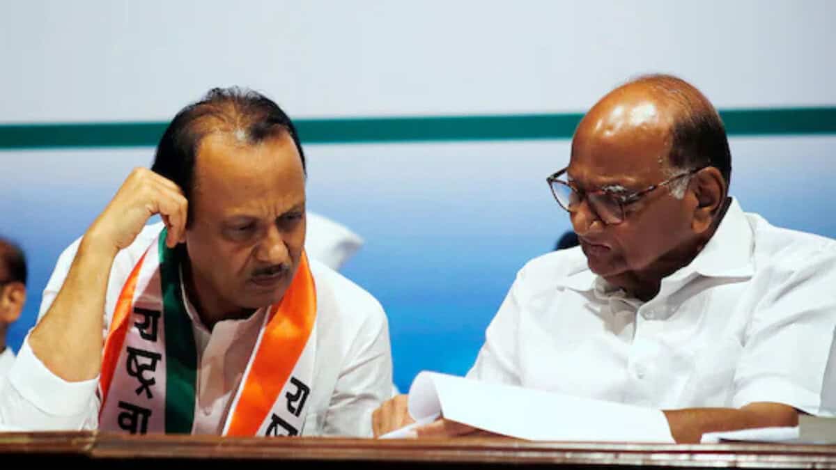 Sharad Pawar and Ajit Pawar