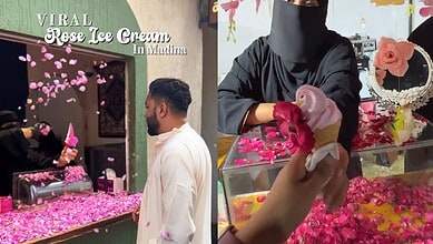 Madina rose ice cream in Hyderabad: Gulf trends continue to roar