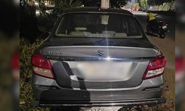 The car involved in the accident