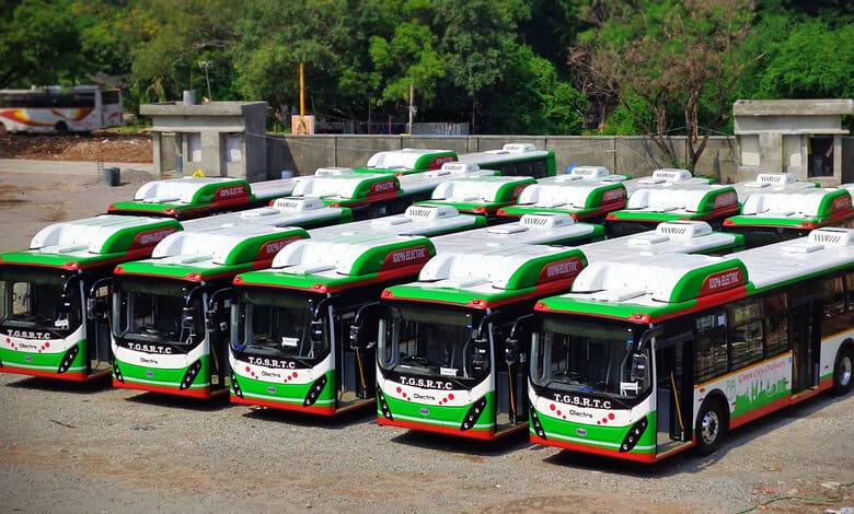 TGSRTC electric buses