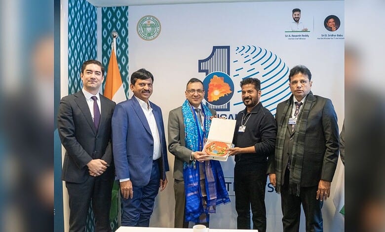 Telangana delegation meets Google's APAC President at World Economic Forum 2026