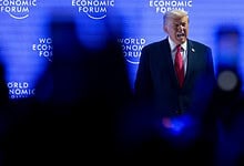 Trump at WEF 2026 in Davos (Source AP)