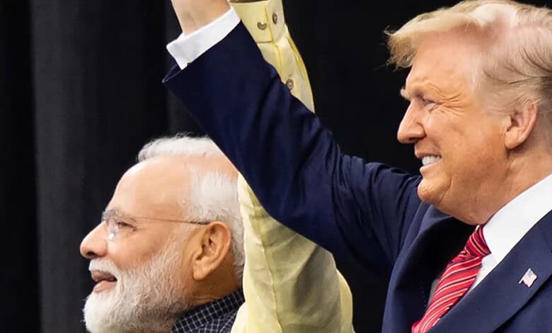 Prime Minister Narendra Modi and US President Donald Trump.