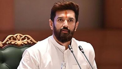 Union minister and Lok Janshakti Party (Ram Vilas) national president Chirag Paswan