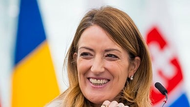 European Parliament President Roberta Metsola