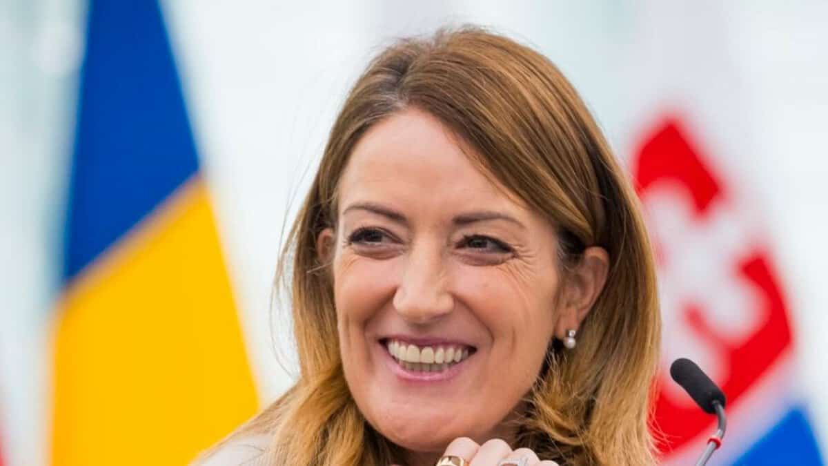 European Parliament President Roberta Metsola