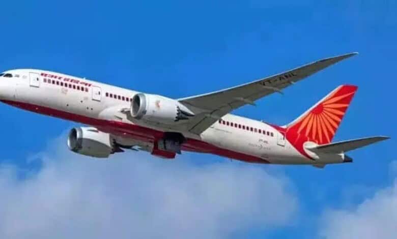 An Air India flight