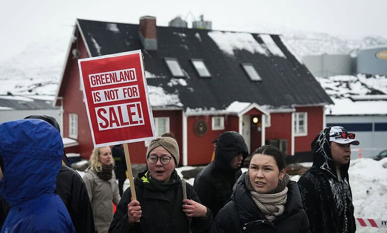People march in Greenland amid Trump's threat to take the Island over