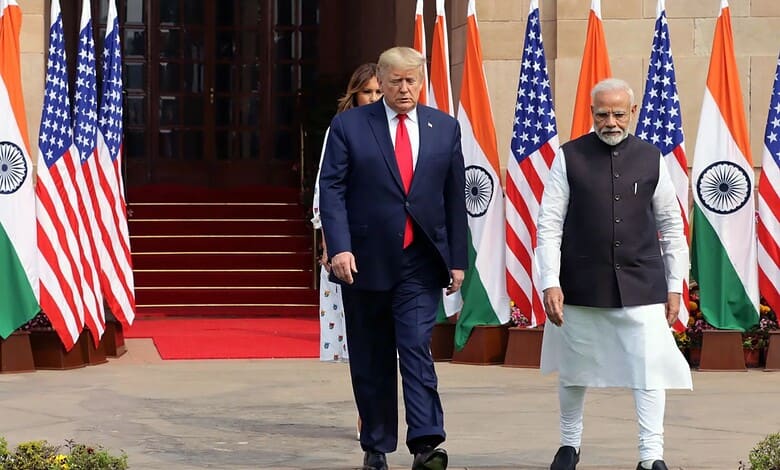 US President Donald Trump and Indian Prime Minister Narendra Modi (File Photo)