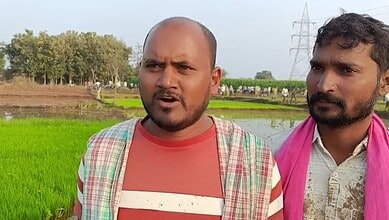 Man addresses the media after brother in law and nephew drown in Mahabubabad