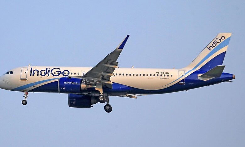 An IndiGo flight