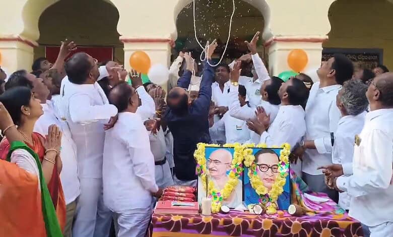Flag falls during Republic Day celebrations in Telangana