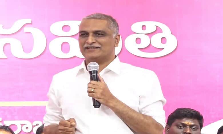 This govt works for liquor companies, neglects farmers: Harish Rao lashes out